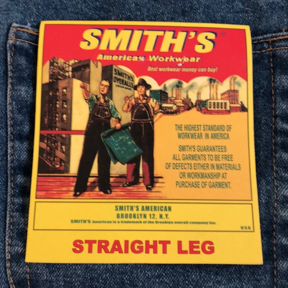 Smith’s Jeans - Dungarees - Straight Leg - 34x30 - Picture 2 of 4